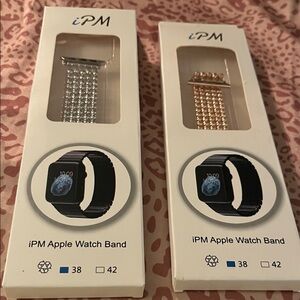 Silver and Gold Apple Watch Bands